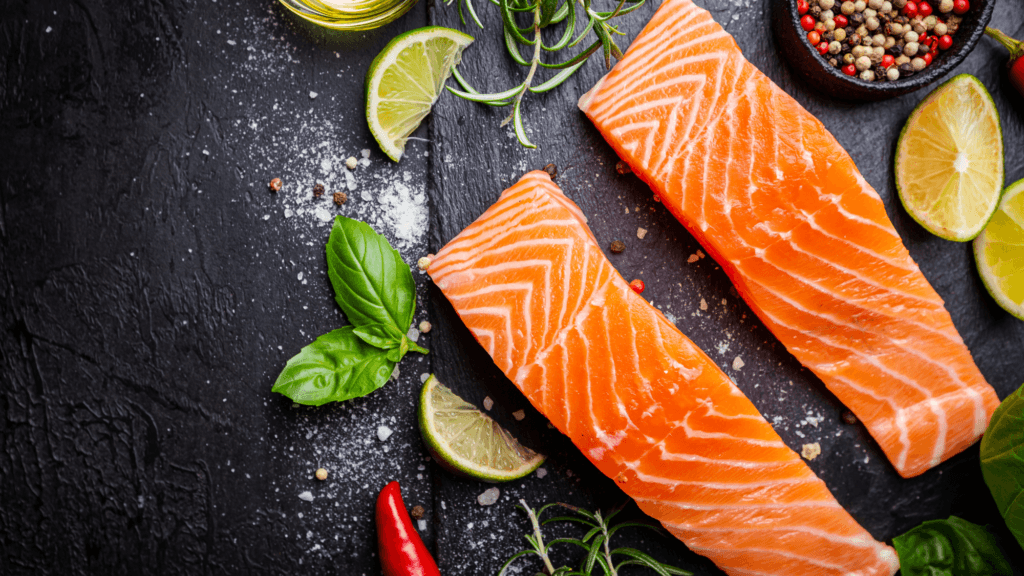 Ingredients for dressing salmon carpaccio 