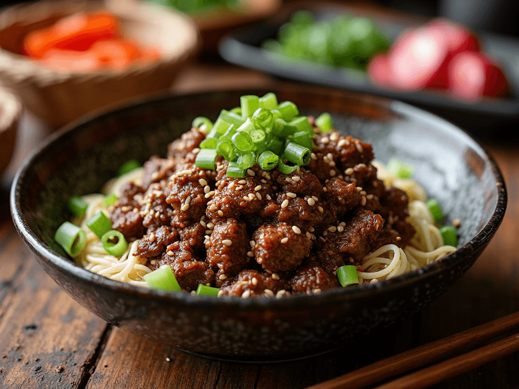 Ground Beef Bulgogi