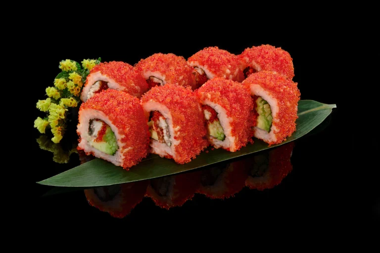 tobiko Fish Roe in Sushi