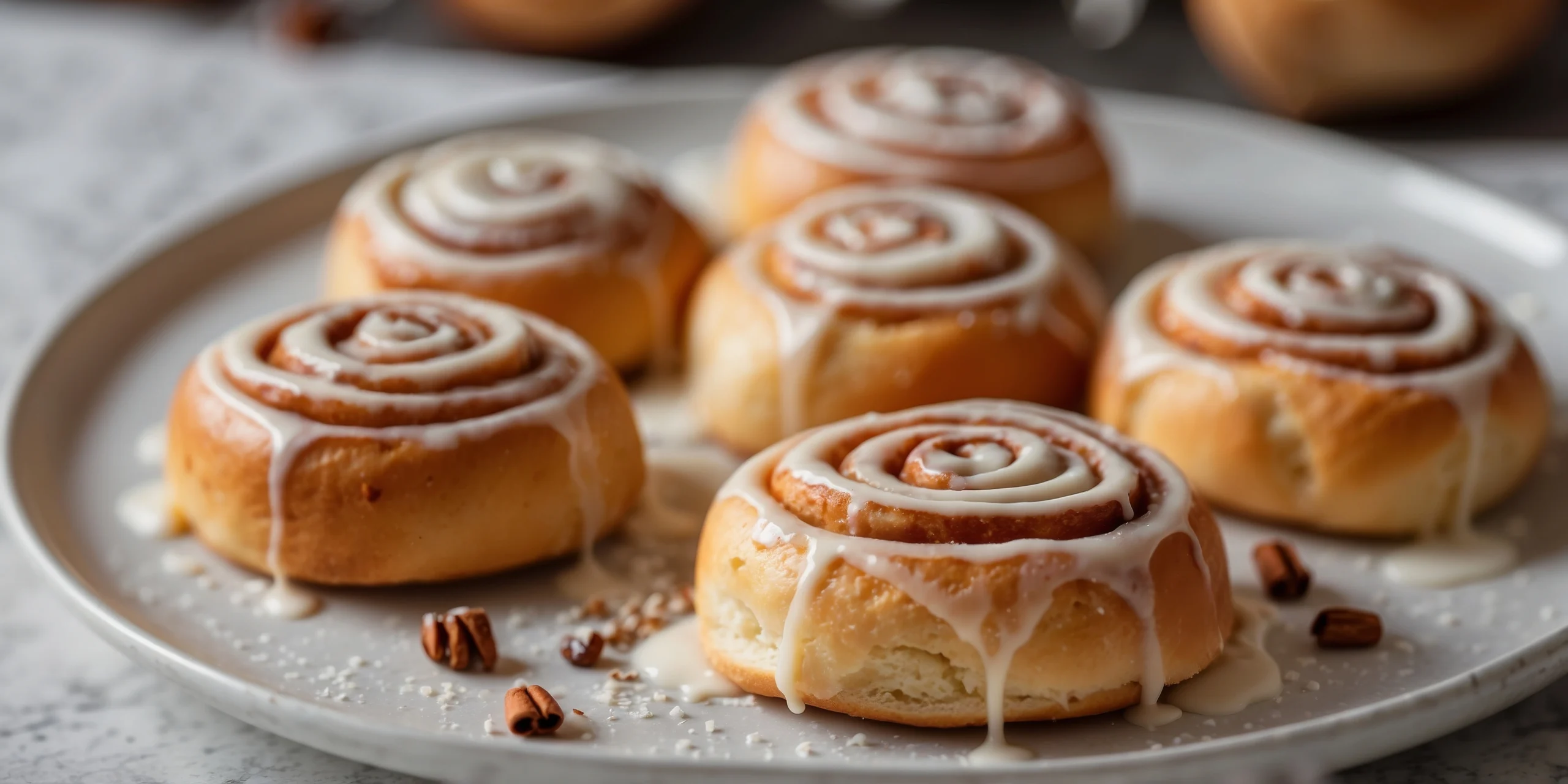 cinnamon roll icing