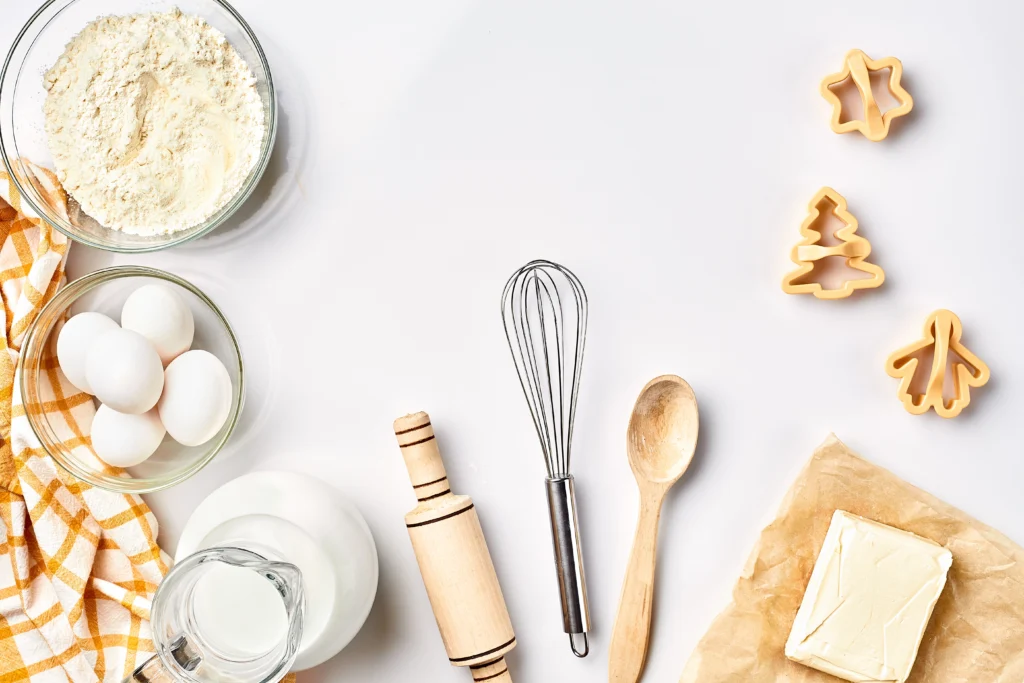 Christmas cookie ingredients