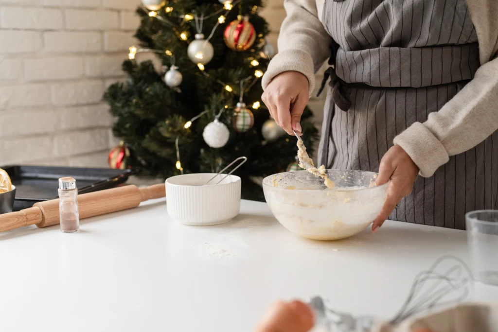 baking cookies