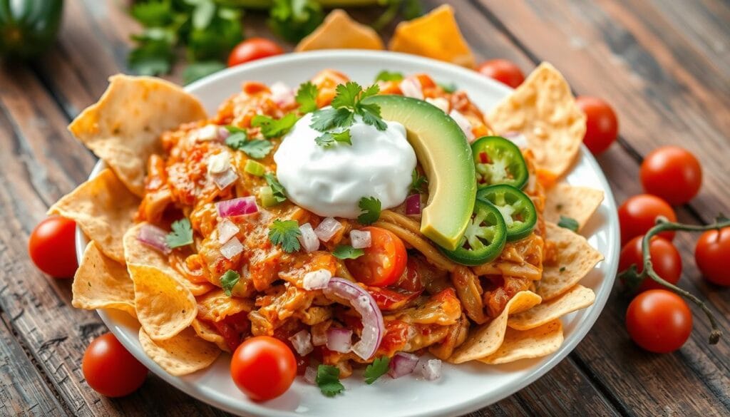 Chicken Enchilada Casserole Toppings