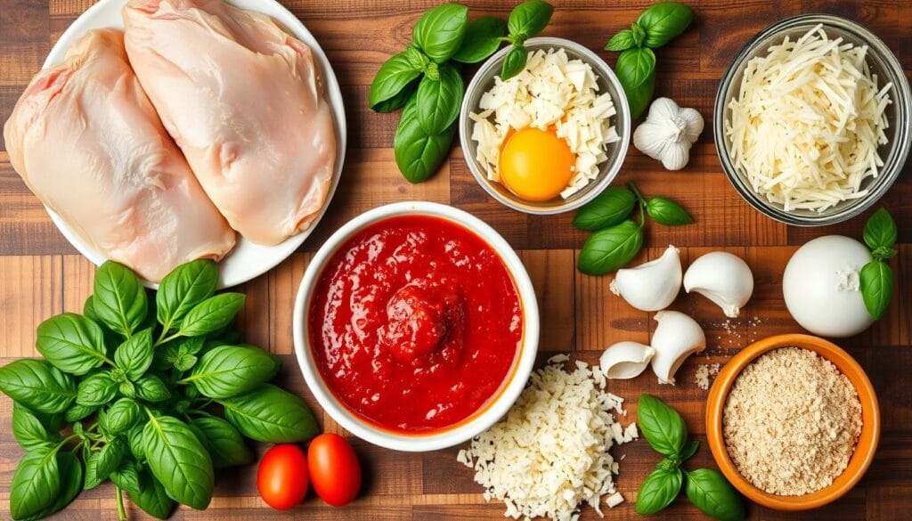 Chicken Parmesan Ingredients