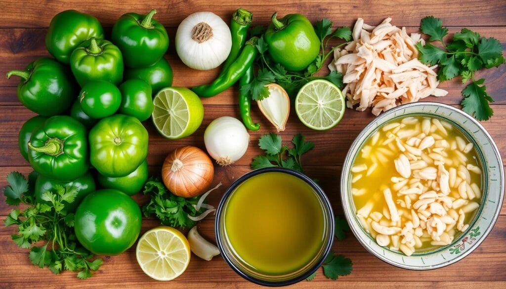 Pozole Verde Ingredients