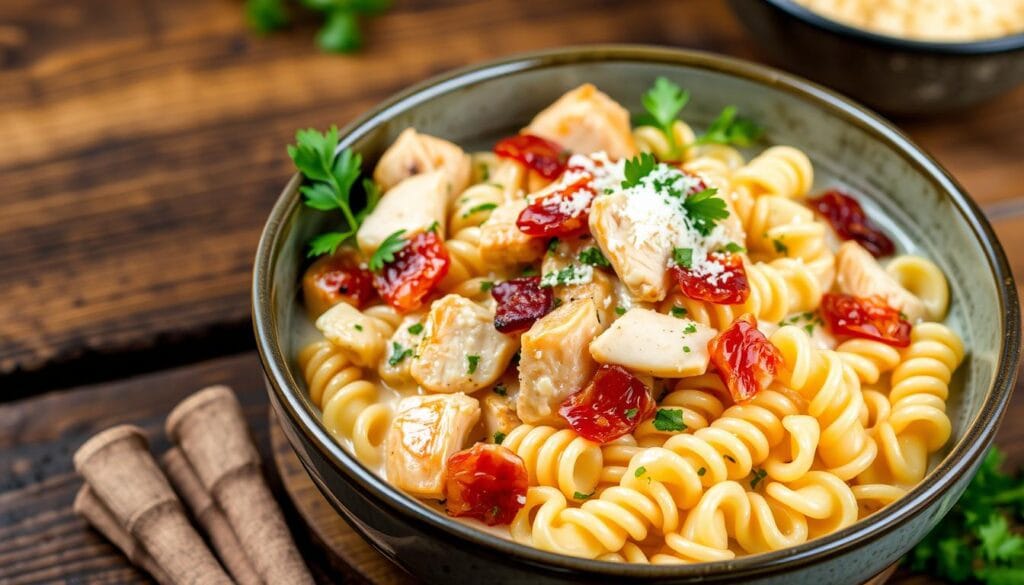 chicken bacon ranch pasta