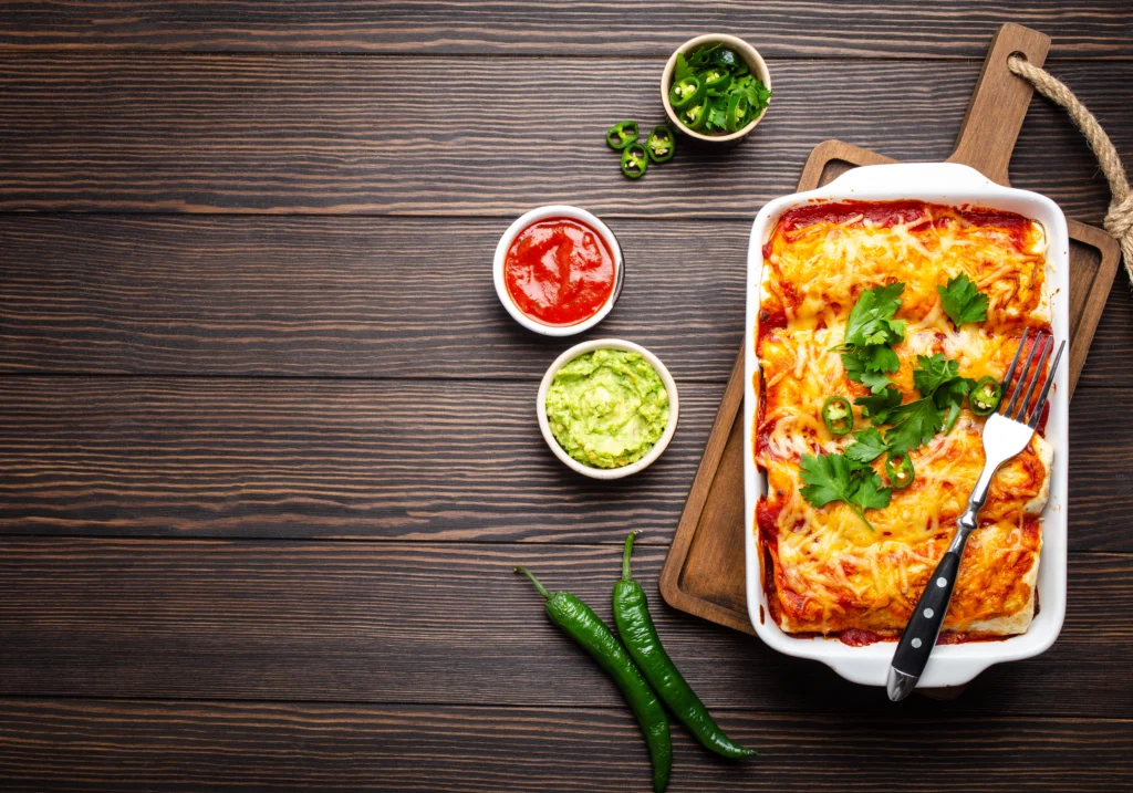 chicken enchilada casserole​