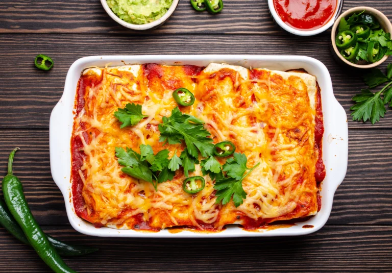 chicken enchilada casserole​