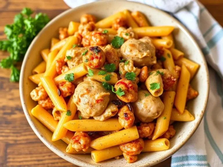 crack chicken penne