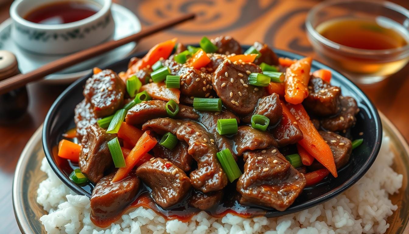 mongolian beef​