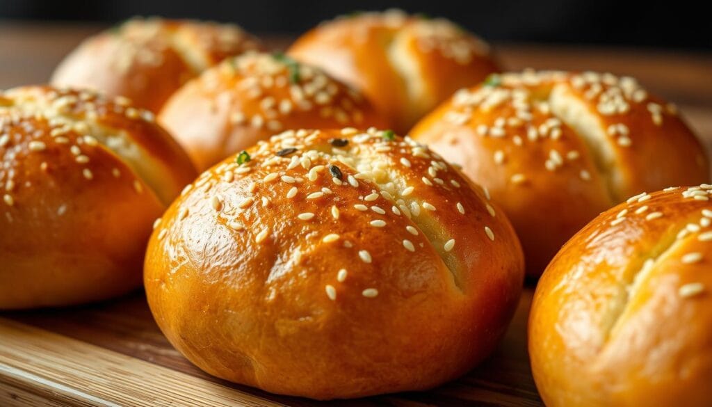 Garlic Parmesan Cheeseburger Bombs