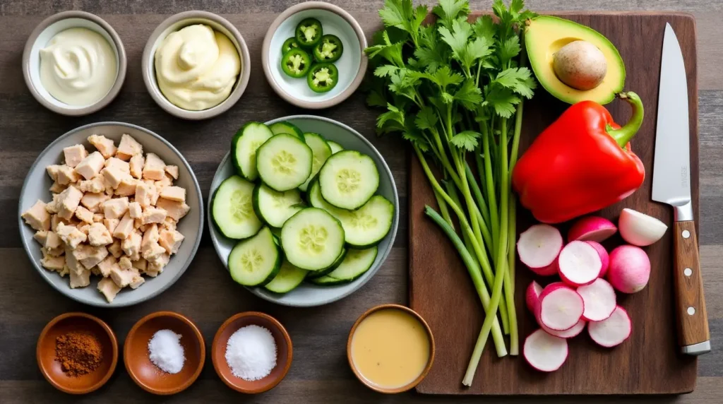 Mexican chicken salad