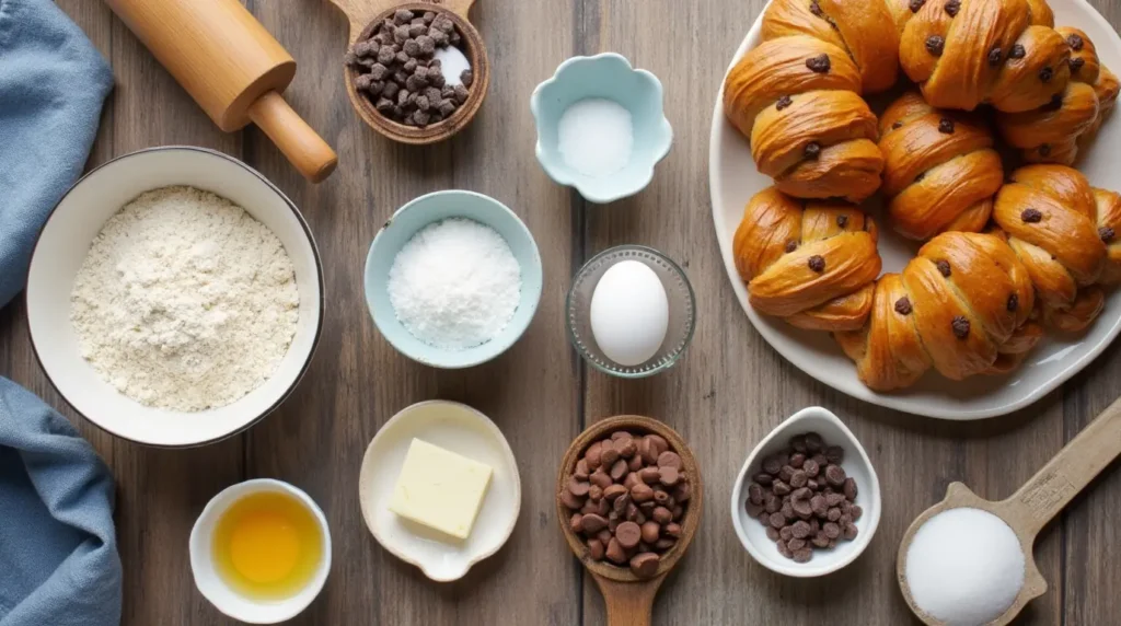 braided chocolate chip brioche recipe