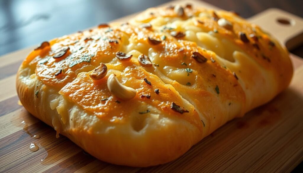 crispy garlic bread