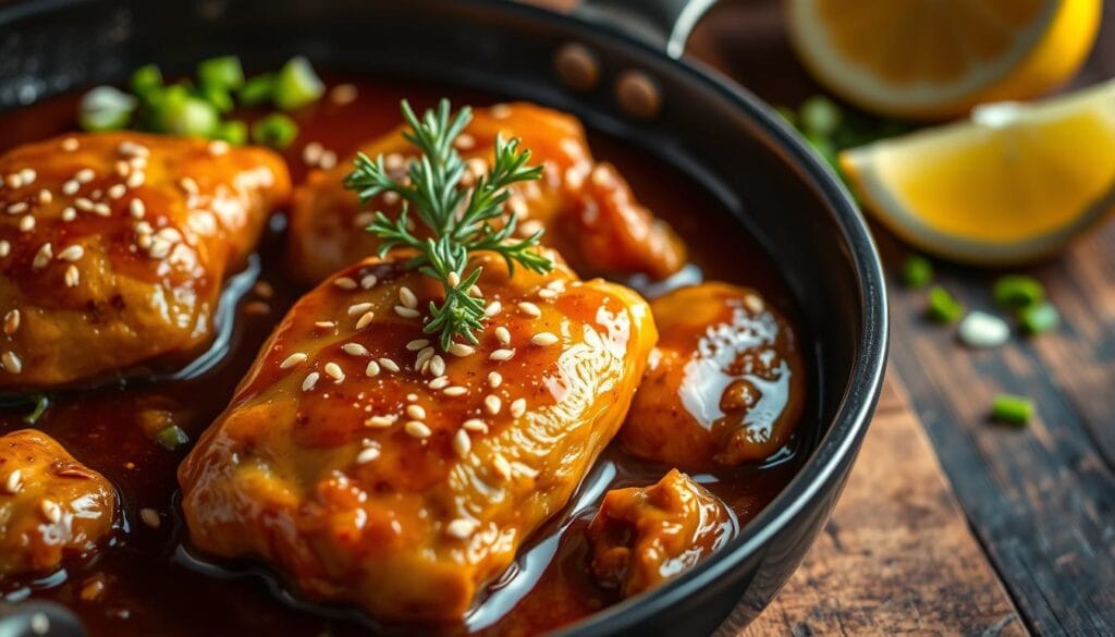 easy bourbon chicken recipe