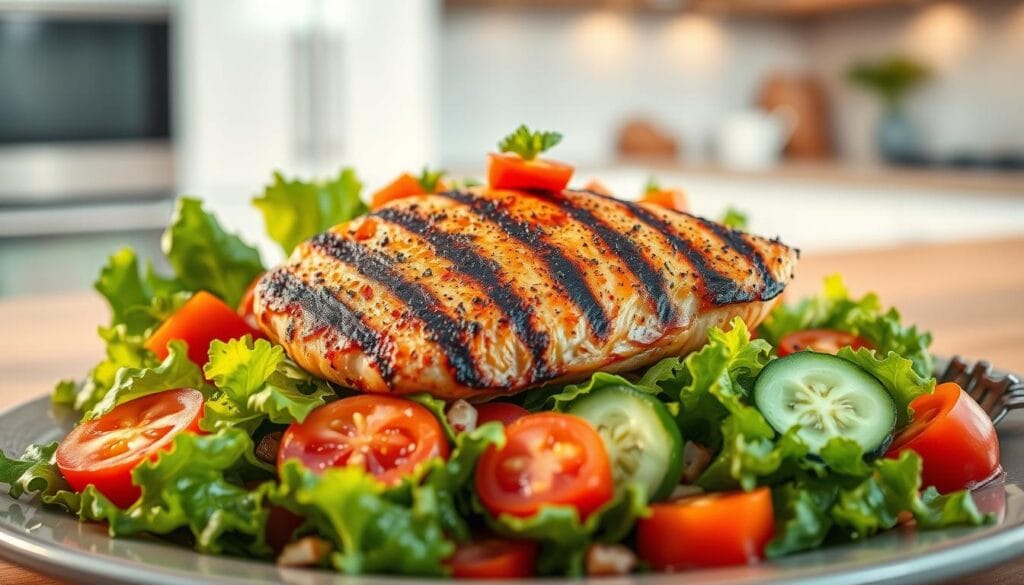 grilled chicken salad recipe