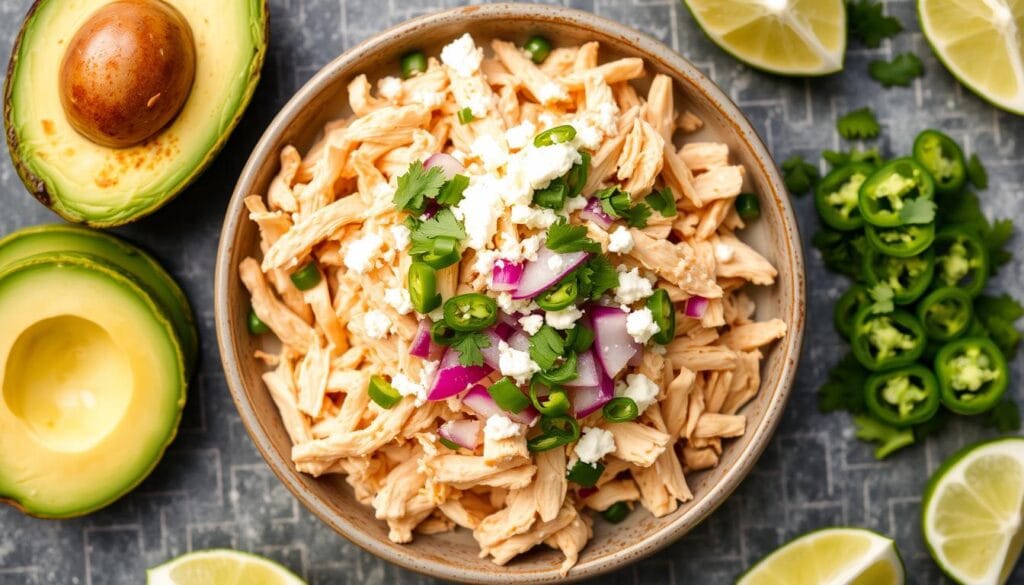 mexican chicken salad toppings