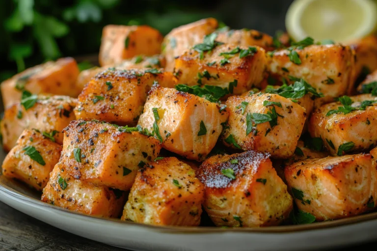 salmon bites