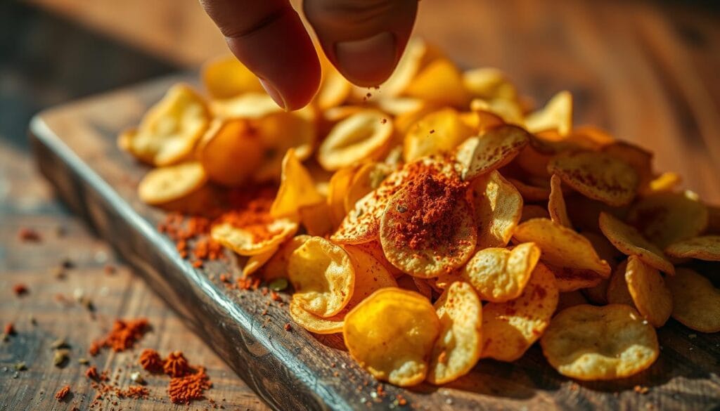 seasoning potato chips