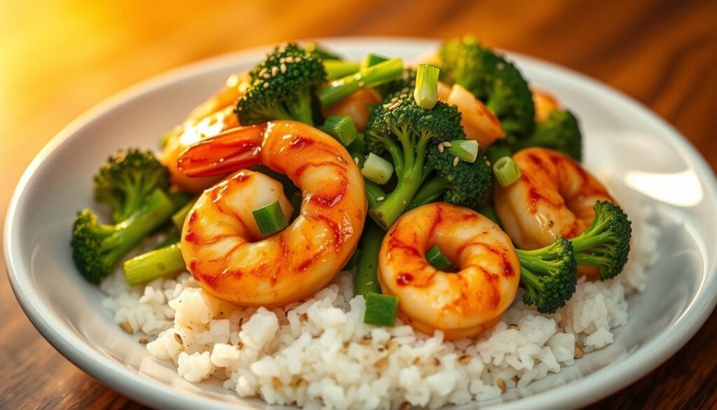 shrimp and broccoli recipe