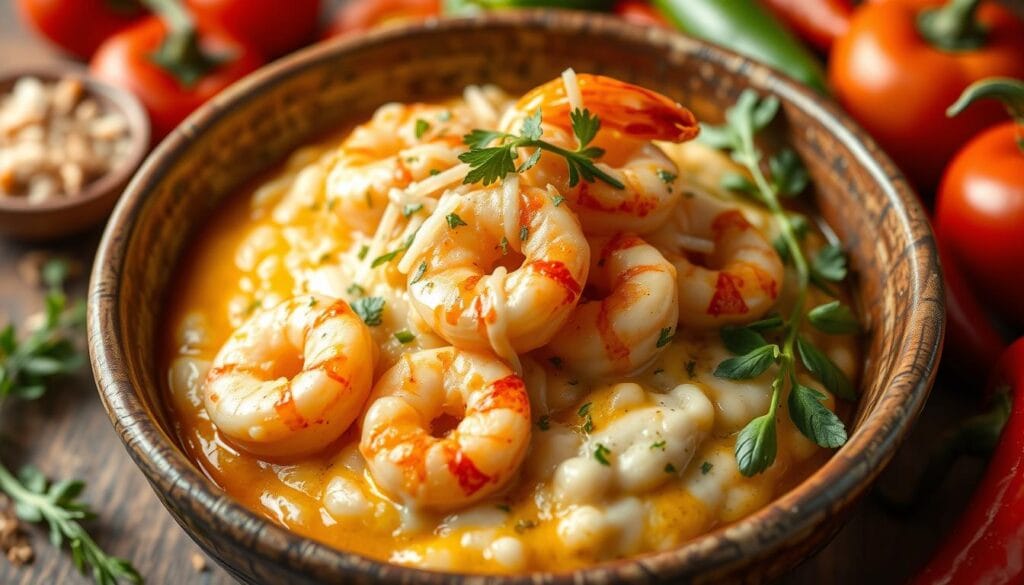 shrimp and grits recipe with cheese