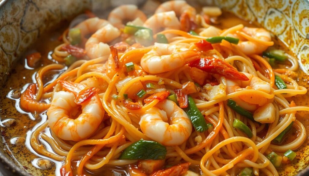 stir-fried noodles